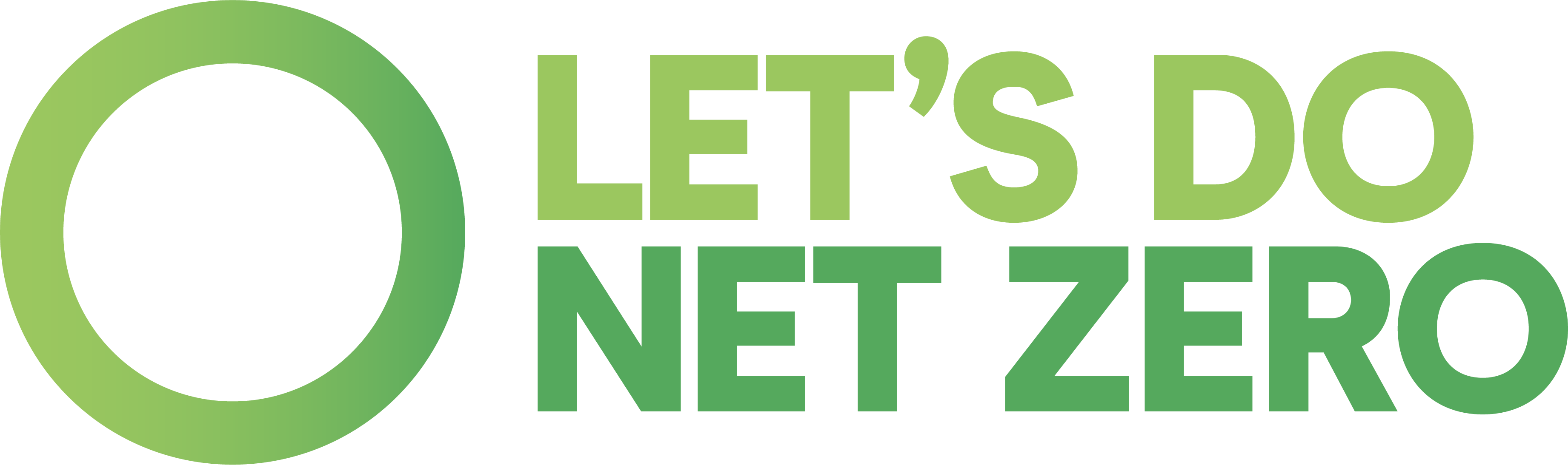 Let's do net zero logo